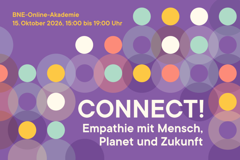 Titelbild BNE-Online-Akademie 2026